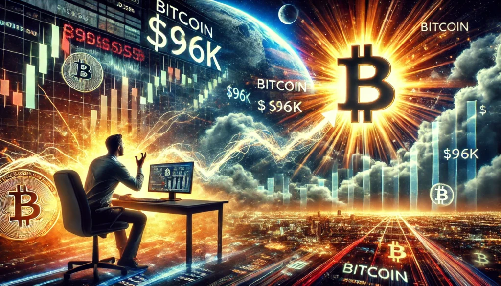 Bitcoin Surges Toward 96K Dollar Despite Analyst Alarming Warning